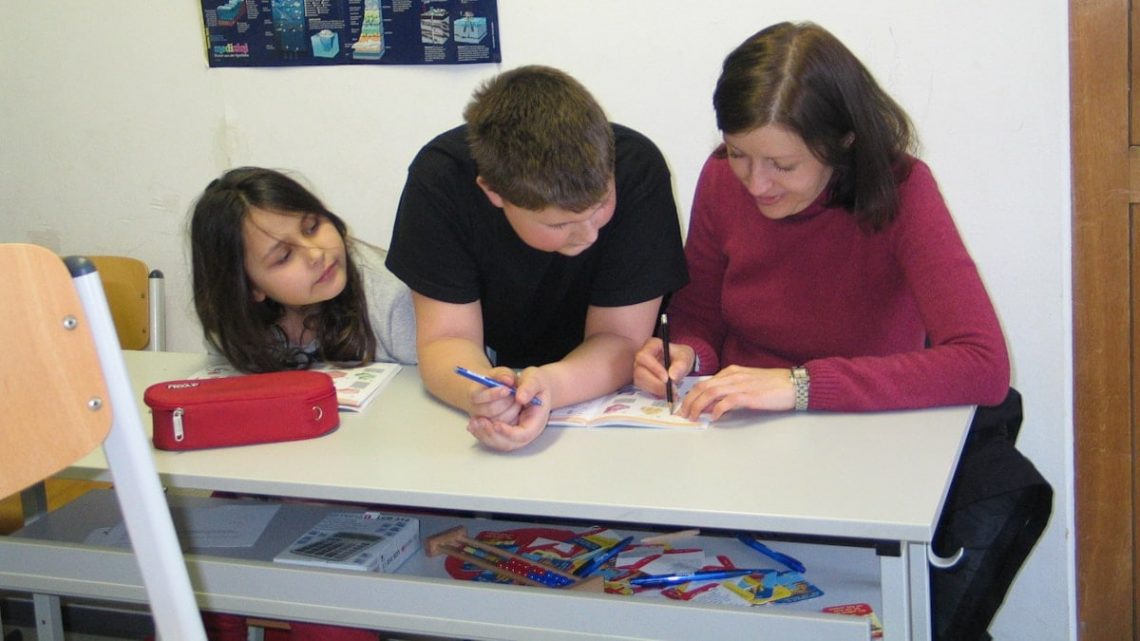 Lernen Hausaufgaben, Hort, Bildung Schule